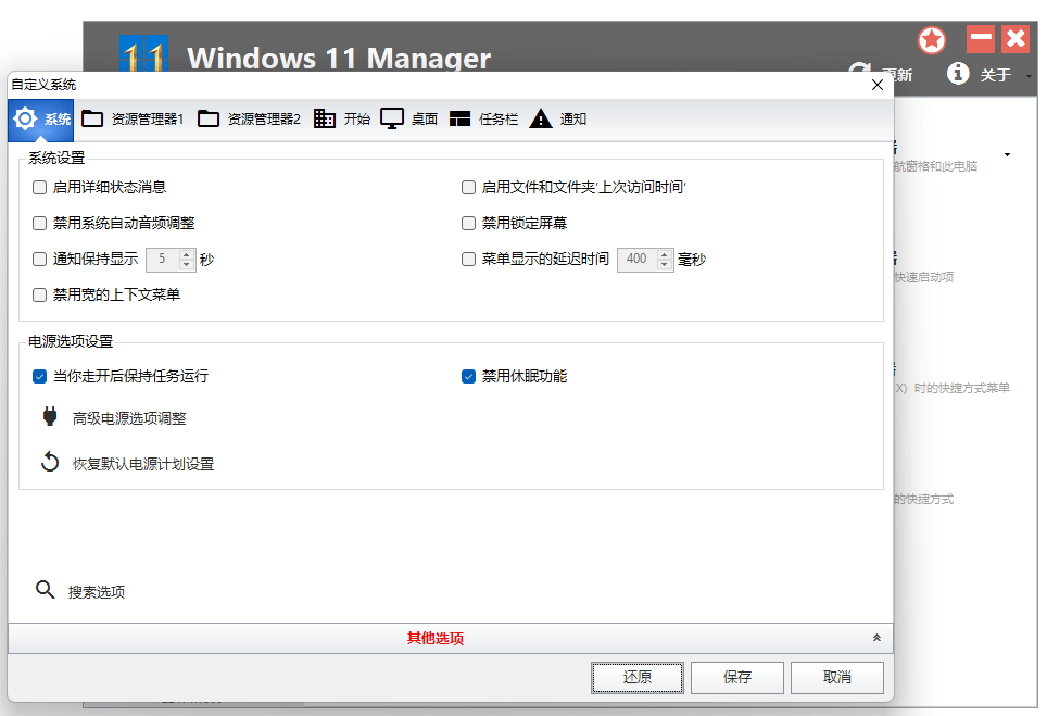 Windows 11 Manager