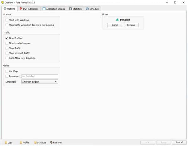 图片[1]-Fort Firewall(防火墙工具) v3.18.9 免费安装版-六音
