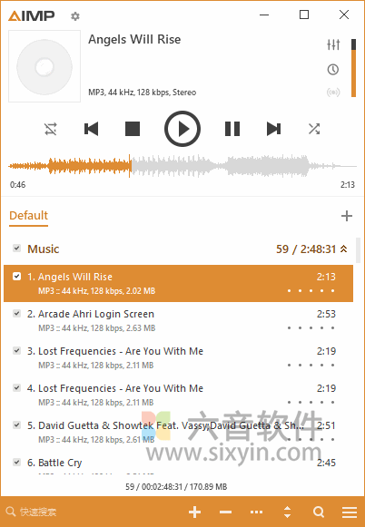 图片[1]-AIMP(音频播放器) v5.40.2689 绿色版-六音